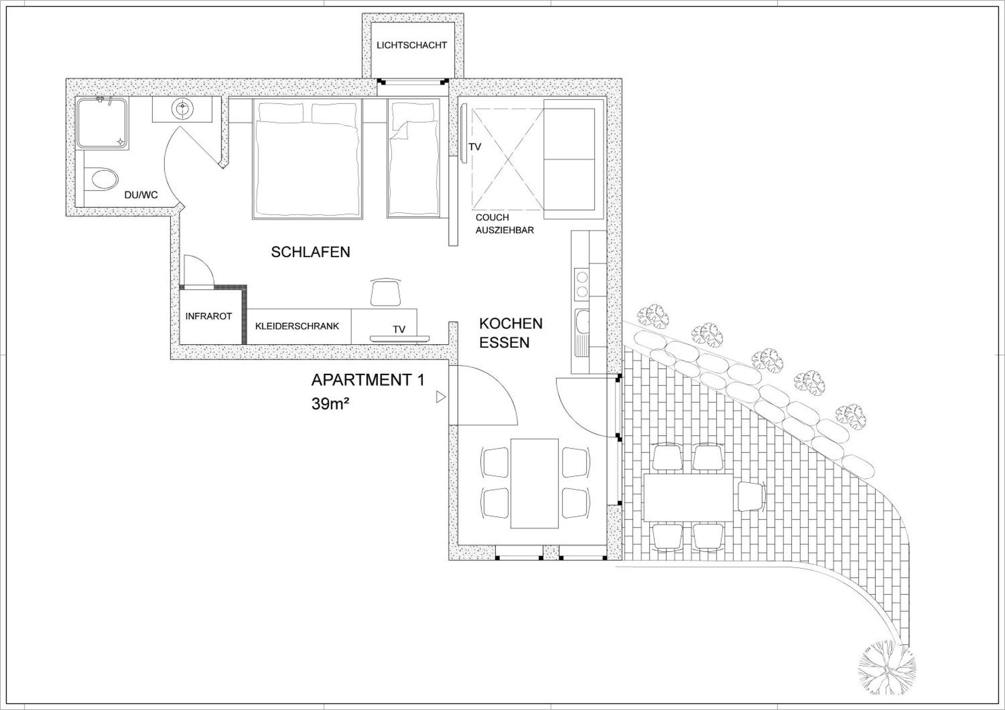 Apart Welcom Ischgl Phòng bức ảnh